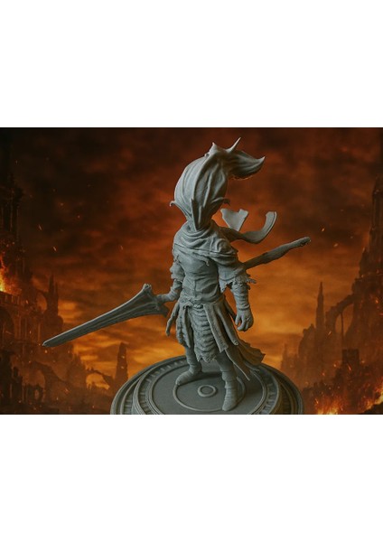 CRAFTSY3D Isimsiz Kral Figürü – 3D Baskı Dekoratif Koleksiyonluk Epik Oyun Karakteri | Beyaz/boyasız fırsatları