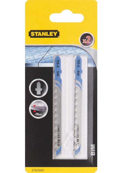 STA25042 Dekupaj Testere, Metalik, 2 Adet