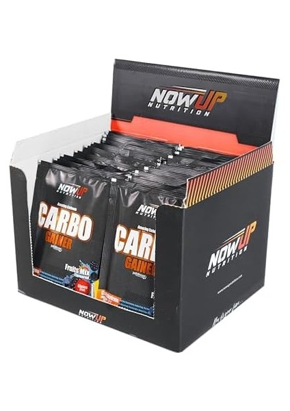 Nowup Nutrıtıon Carbo Gaıner - Saşe - 30X82 gr – Karışık Meyve Aromalı, Kas Yapımı ve Enerji Için Yüksek Performanslı Karbonhidrat Takviyesi - 30 Adet Saşe fiyatları