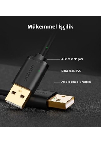 USB To USB Data ve Şarj Kablosu 1 Metre fiyatları