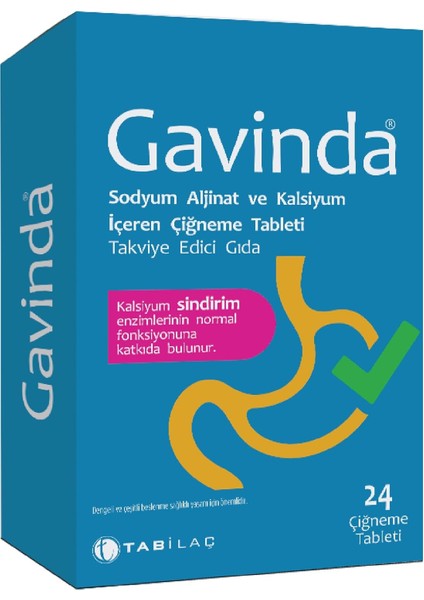Gavinda 24 Çiğneme Tableti 83636 fiyatları
