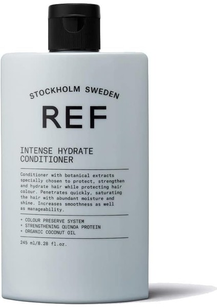 Ref Stockholm Ref Kuru Saçlar Yoğun Nemlendirici Saç Bakım Kremi 245 ml Intense Hydrate Cond