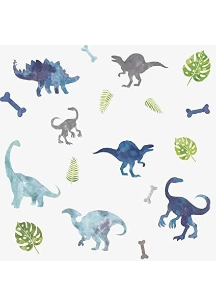 Dinozor Soyulabilir ve Yapıştırmalı Duvar Çıkartmaları fiyatları