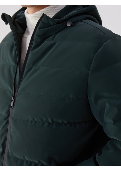 Yeni Sezon Standart Kalıp Kapüşonlu Erkek Şişme Mont fırsatları