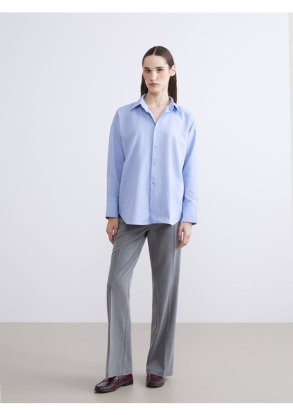 Yeni Sezon Oversize Oxford Kadın Gömlek fiyatları