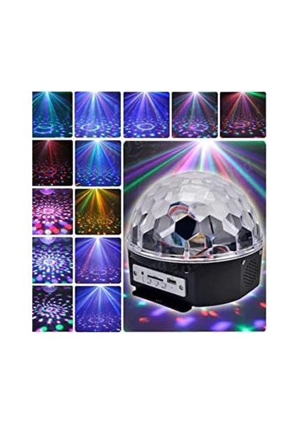 LED Işıklı Özellikli Disko Topu Sd Kart ve USB Bellek Girişli Hoparlör modelleri