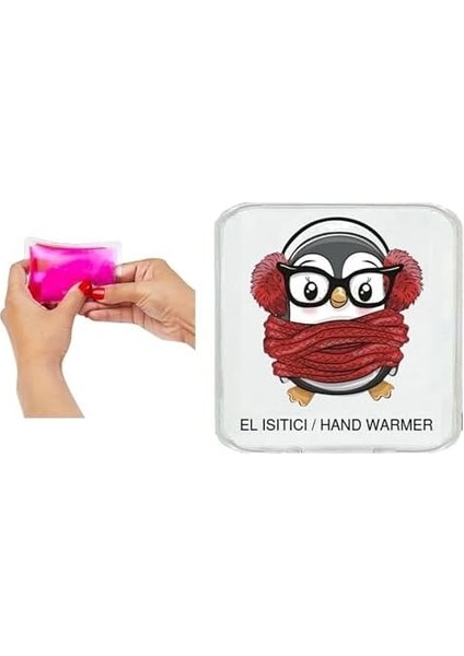 Atkılı Penguen Cep Sobası,el Isıtıcı,sıcak Su Torbası Pvc 10X9,5CM modelleri