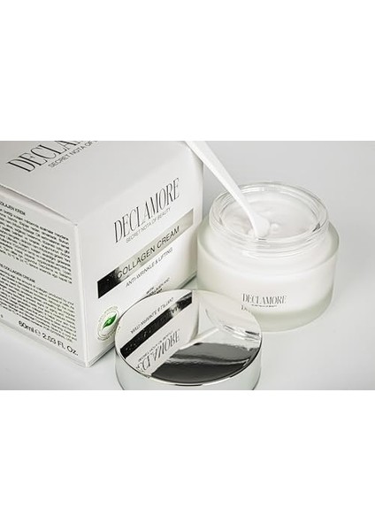 Declamore Yaşlanma Karşıtı Anti-Aging Kolajen Yüz Kremi, Hyalüronik Asit, Niacinamide, Toparlayıcı ve Siyah Nokta Giderici, Akne Önleyici ve Gözenek Sıkılaştırıcı modelleri