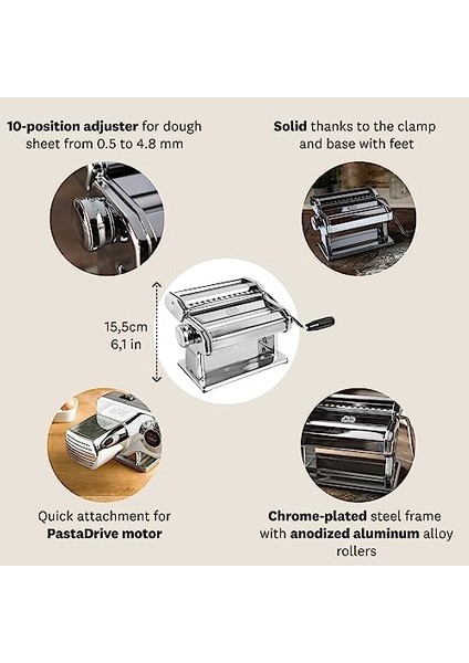 180 Makarna Makinesi 1,5 mm modelleri