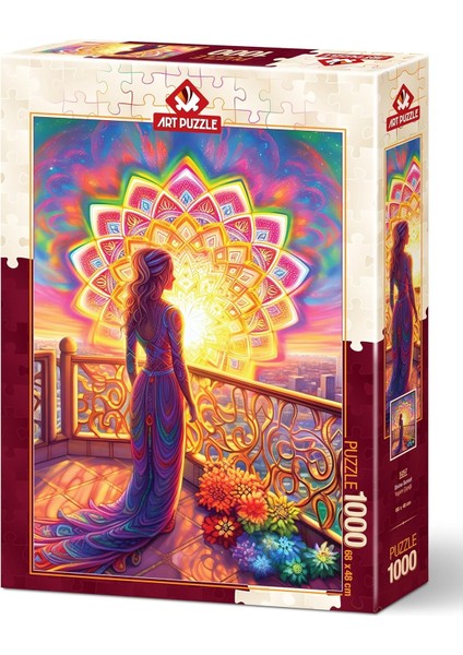 Puzzle Yaşam Çiçeği 1000 Parça Puzzle