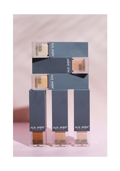 Alix Avien Yaşlanma Karşıtı Vitamin Içeren Nemlendirici SPF15+ Fondöten Anti Aging Foundation 509 Warm Amber