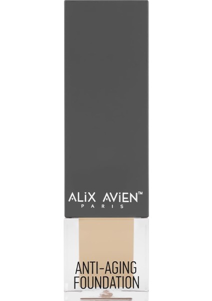 Alix Avien Yaşlanma Karşıtı Vitamin Içeren Nemlendirici SPF15+ Fondöten Anti Aging Foundation 509 Warm Amber modelleri