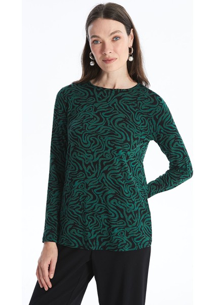 Yeni Sezon Bisiklet Yaka Desenli Kadın Tişört fiyatları