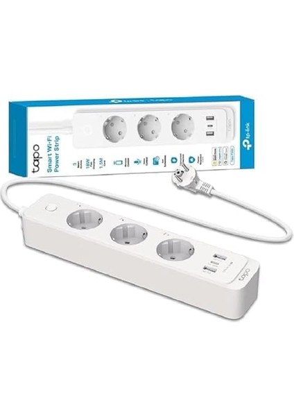 P300, 1.5m, 3'lü Akıllı Wi-Fi Priz, 18 W Hızlı Şarj, Uzaktan Kontrol, Kurulum ve Kullanım, Amazon, ve Desteği fiyatları