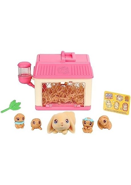 Live Pets - Mama Surprise Minis. Feed And Nurture A Lil' Inside Their Hutch So She Can Be A Mama. She Has 2, 3, Or 4 Babies With Accessories To Dress Up The Babies modelleri