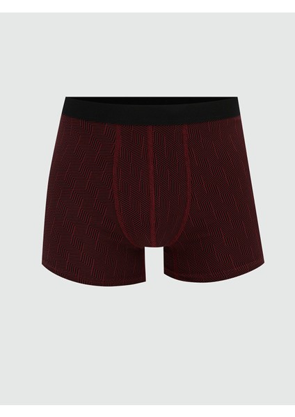 Yeni Sezon Standart Kalıp Pamuklu Esnek Erkek Boxer 7'li modelleri