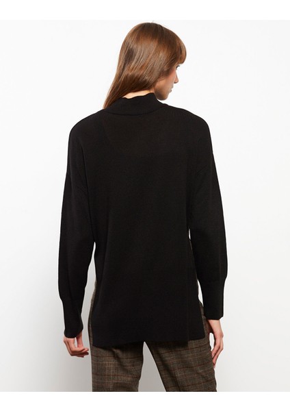 Yeni Sezon Yarım Balıkçı Yaka Kadın Triko Kazak indirimleri