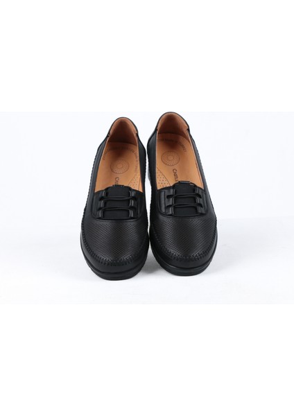 42768-1 Kadın Günlük Hakiki Deri Ortopedik Ayakkabı modelleri