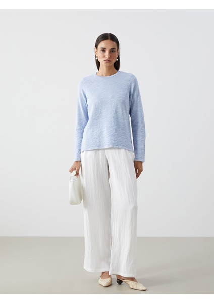 Yeni Sezon Bisiklet Yaka Desenli Kadın Triko Kazak fiyatları