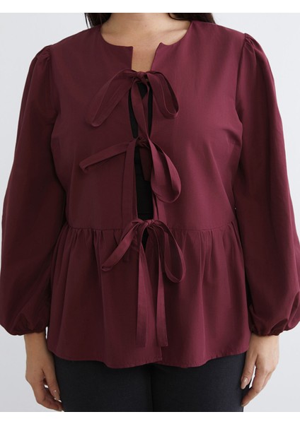 Yeni Sezon Büyük Beden Poplin Kadın Gömlek modelleri