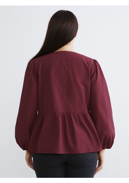 Yeni Sezon Büyük Beden Poplin Kadın Gömlek fırsatları