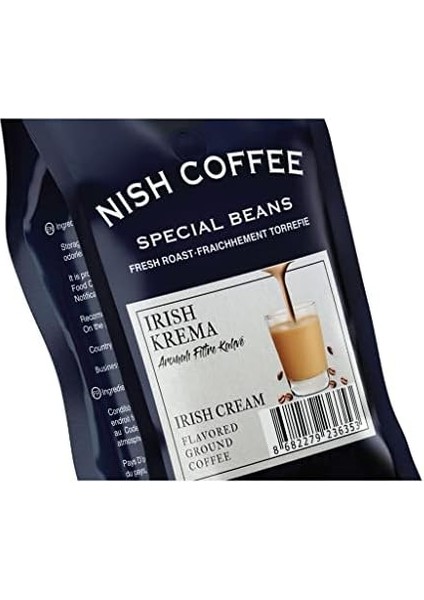 Nish Irish Krema Aromalı Filtre Kahve 250 Gram
