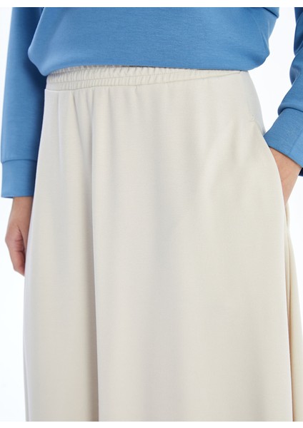 Yeni Sezon Beli Lastikli Kadın Etek modelleri