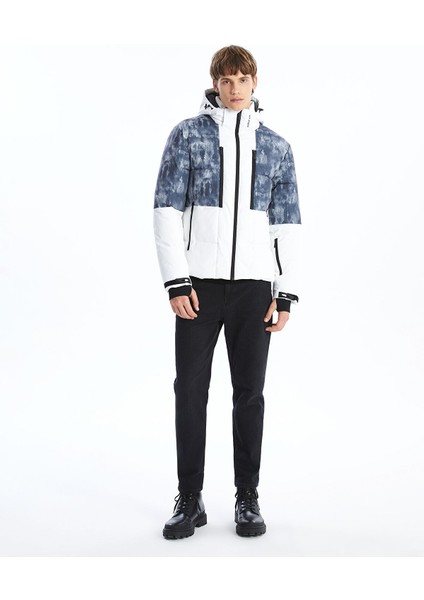 Yeni Sezon Standart Kalıp Kapüşonlu Erkek Kayak Montu fiyatları