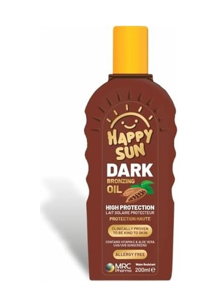 Mrc Pharma Happy Sun Cocoa Dark Güneş Yağı