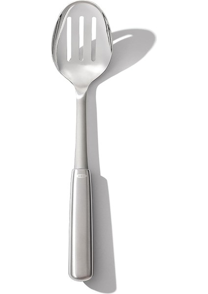 - Good Grips Oxo Çelik Yivli Pişirme Kaşığı