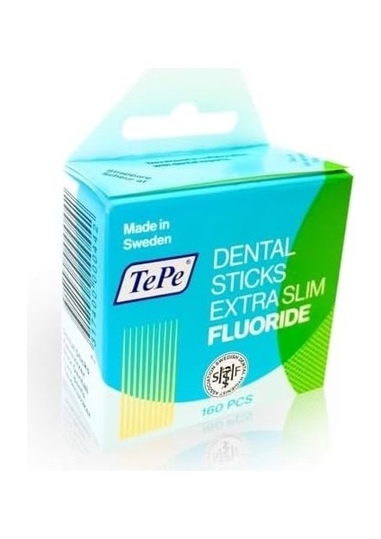 Tepe Dental Stick Kürdan X-Slim Bırch Florit (Yeşil)