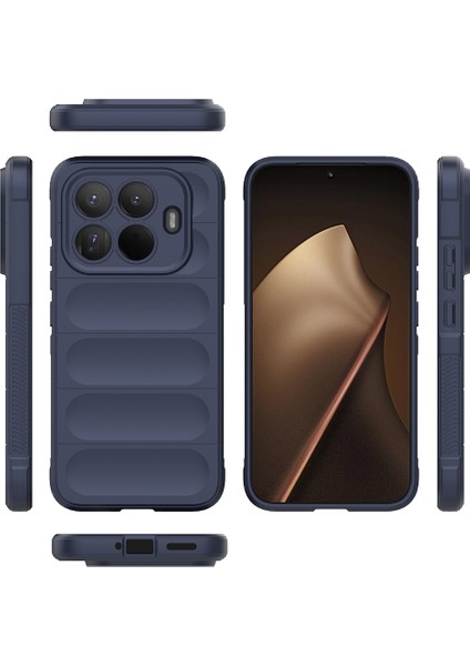 Xiaomi 15T Pro Kılıf Etnik Optimum Oyuk Desen Silikon + Ekran Koruyucu