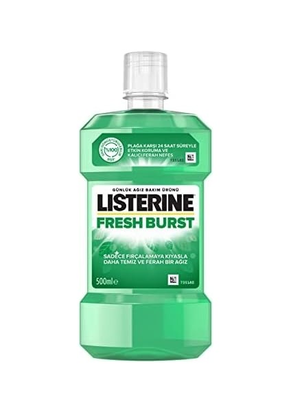 Listerine Fresh Burst Ağız Bakım Suyu 500 ml