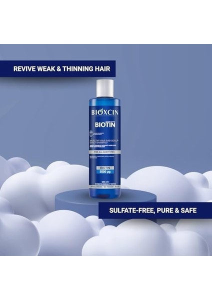 Bioxcin Biotin Dökülme Karşıtı Şampuan – 300 ml – Biotin, Çinko, B Vitamin Kompleksi ve Termal Su Içerikli – Saç Dökülmesine Karşı Etkili Bakım modelleri