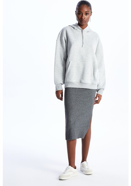 Yeni Sezon Beli Lastikli Ekstra Dar Fit Kadın Etek