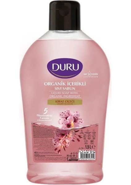 Duru Sıvı Sabun, Kiraz Çiçeği Gold, 1.5 Litre