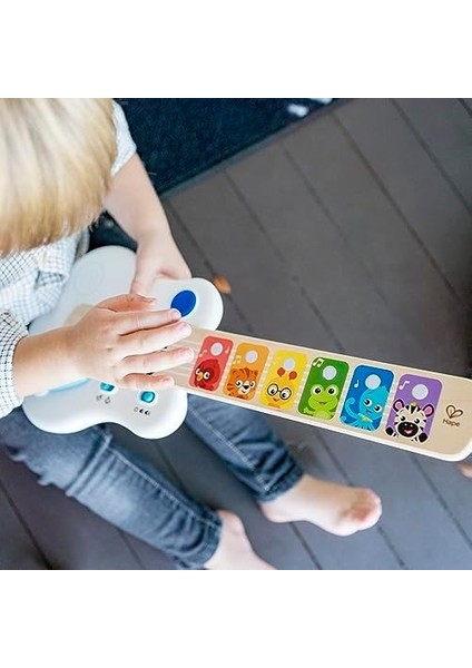 Strum Along Songs Ahşap Oyuncak, 6 Ay ve Üzeri Çocuklar Için Aktivite ve Duyusal Oyuncak modelleri