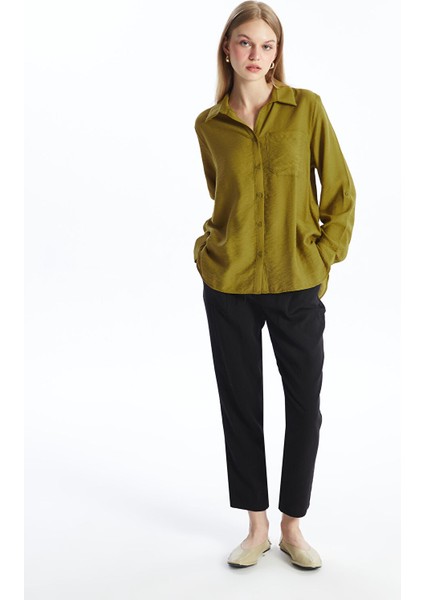 Yeni Sezon Düz Uzun Kollu Kadın Gömlek fiyatları