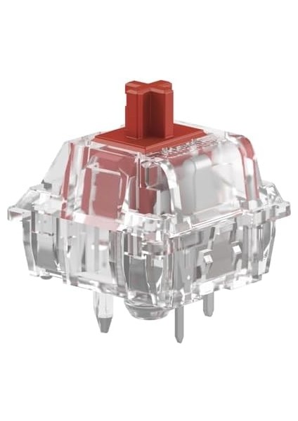 Oyun - Mekanik Oyun Klavyeleri Için Fox Ağır Doğrusal Anahtarlar (110 Adet), Hotswap Klavyeler ve Pc Oyunları Için Önceden Yayımlanmış, Sessiz Kırmızı Anahtarlar, Arkadan Aydınlatmalı modelleri