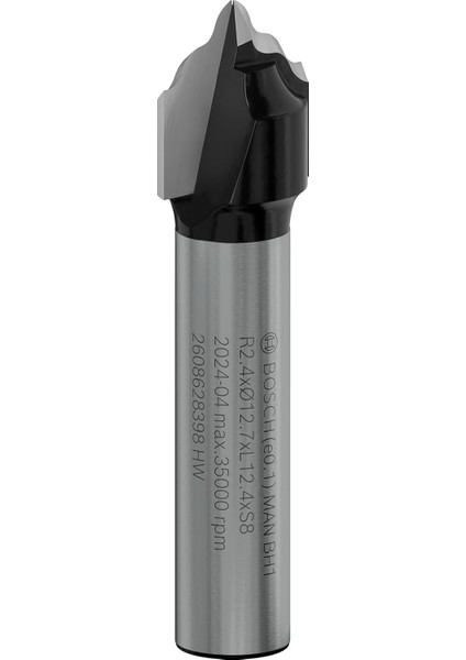 2608628398 Aksesuarı Profil H 8 Mm, R1 2,4 Mm, D 12,7 Mm, L 12,7 Mm, G 46 mm