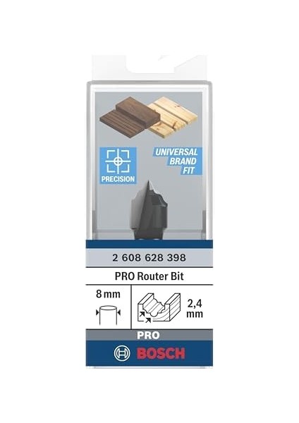 2608628398 Aksesuarı Profil H 8 Mm, R1 2,4 Mm, D 12,7 Mm, L 12,7 Mm, G 46 mm modelleri