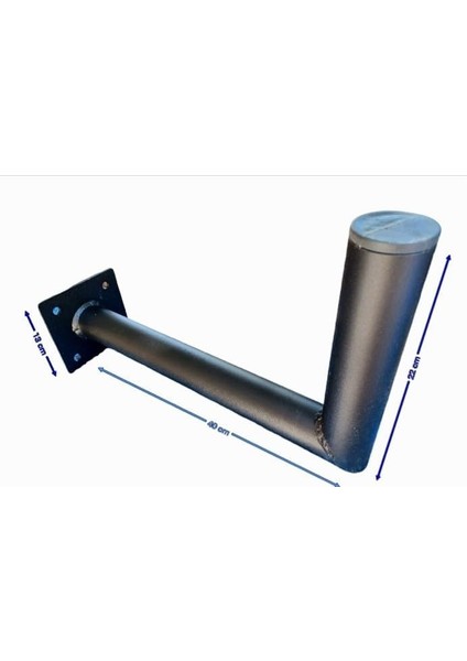Uydu Çanak Anten Montaj Ayağı, Metal Duvar Bağlantı Aparatı Ayak 40 cm fiyatları