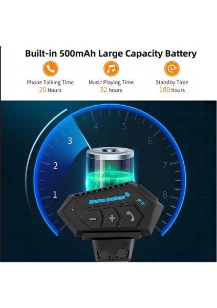 BT12 Kask Kulaklık Bluetooth Motosiklet Kulaklık Interkom Motorsiklet Kulaklık indirimleri