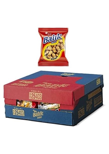 Eti Balık Kraker 40 G x 16 Adet