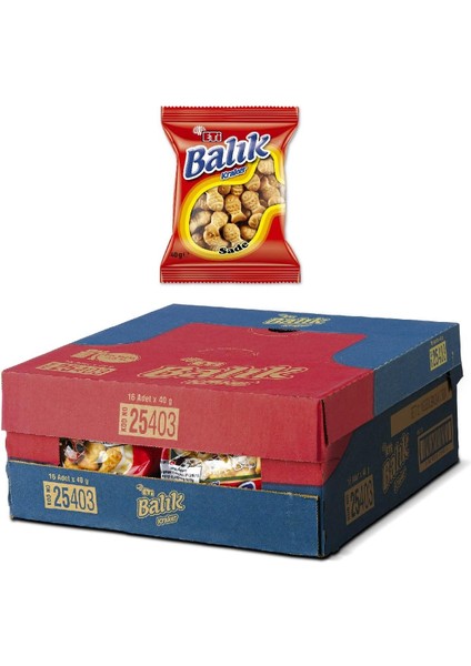 Eti Balık Kraker 40 G x 16 Adet modelleri