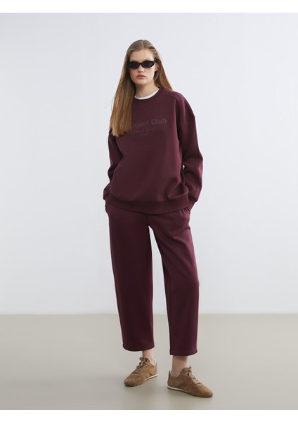 Yeni Sezon Baskılı Oversize Kadın Kalın Sweatshirt fiyatları