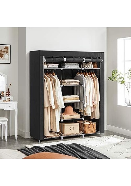 Katlanır Kumaş Dolabı, 175X150X45 Cm, Siyah RYG12B modelleri