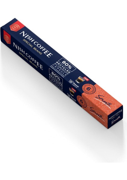Nish Kahve Kapsül Kahve 4 Smooth Nespresso Uyumlu 10 Adet modelleri