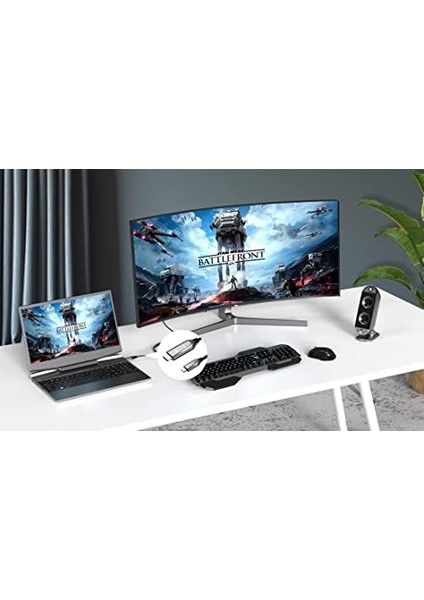 USB C To HDMI Kablo - 8K60Hz, 4K 144Hz/120Hz/60Hz, Thunderbolt 5/4/3 Uyumlu, HDMI 2.1, Hdr, Hdcp2.3, Dsc, 2 Metre (CHD21-PRO) modelleri