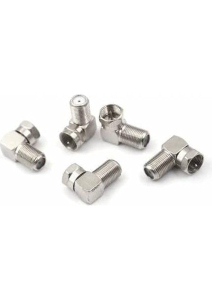 F Konnektör L Fiş 90 Derece 5 Adet L Anten Başlığı modelleri